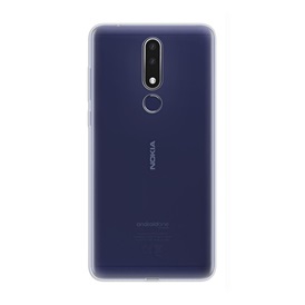 4-OK ultravékony szilikon mobiltelefon tok - átlátszó | Nokia 3.1 Plus