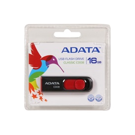 Adata AC008-16G-RKD 16GB USB2.0 pendrive - fekete