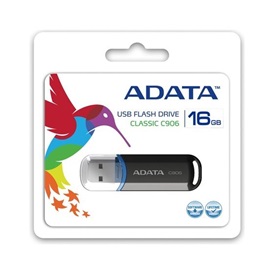 ADATA AC906-16G-RBK USB 2.0 Pendrive - 16GB - Fekete