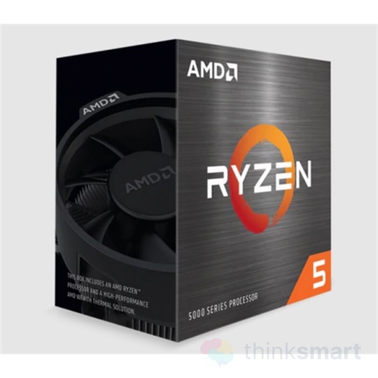 AMD 100-100000065MPK AM4 Ryzen 5 processzor 5600X, 3,7GHz