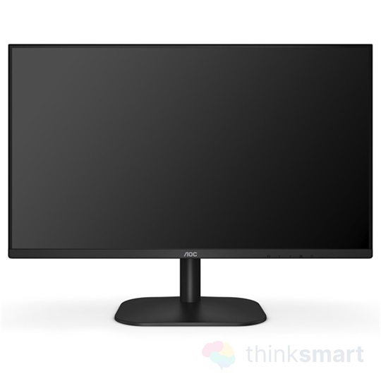 AOC 24B2XDM VA 23.8" monitor - fekete | 1920x1080, 16:9, 4ms, 250cd/m2, 75Hz, VGA/DVI