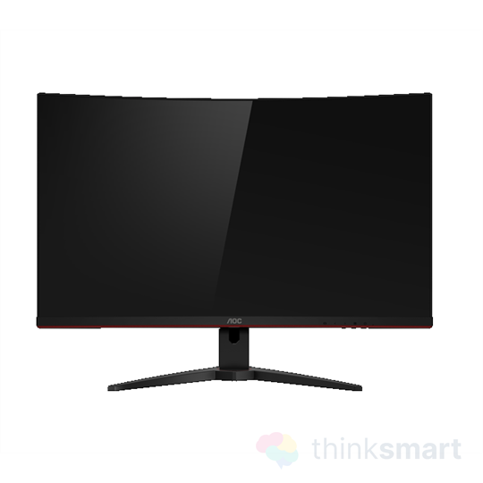 AOC fekete gaming monitor, 31,5", 144Hz, ívelt, VA, WQHD, HDMI, DisplayPort, FreeSync (CQ32G1)