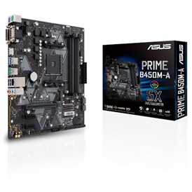 ASUS PRIME B450M-A AMD AM4 mATX alaplap (90MB0YR0-M0EAY0)