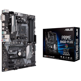 ASUS PRIME B450-PLUS AMD AM4 ATX alaplap (90MB0YN0-M0EAY0)