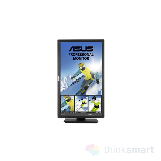 ASUS Professional fekete monitor, 27", IPS, WQHD, HDMI, DVI, DisplayPort, 3.5mm Jack (PB278QV)