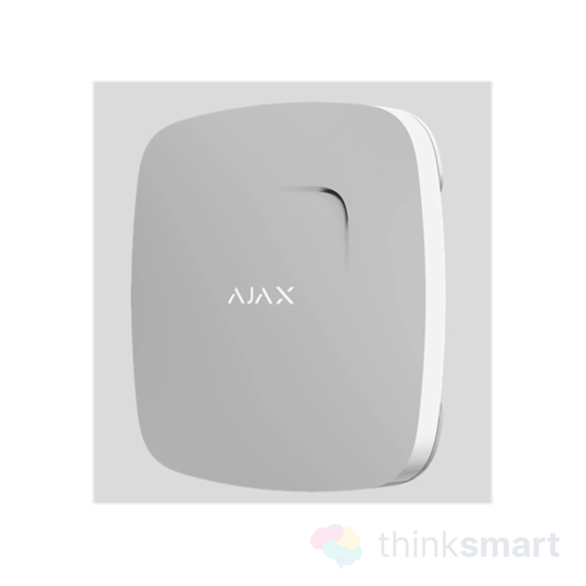 Ajax AJ-FPP-WH intelligens füstérzékelő hőmérséklet és szénmonoxid szenzorral - fehér