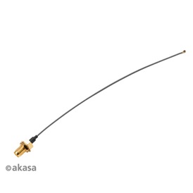 Akasa RP-SMA Pigtail kábel | A-ATC01-220GR I-PEX MHF4L