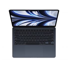Apple MacBook Air 13.6" notebook - éjfekete | M2, 8C GPU, 8GB, 256GB, magyar