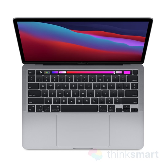 Apple MacBook Pro 13.3" notebook - ezüst | 8C CPU, 8C GPU, 8GB, 256GB, magyar billentyűzet