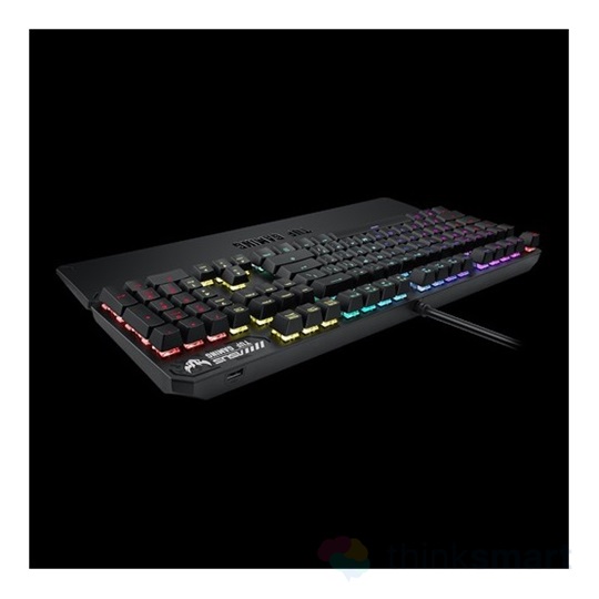 Asus TUF Gaming K3 mechanikus gamer billentyűzet (RGB, magyar kiosztás)