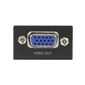 Aten VE022-AT-G VanCryst Extender Cat5 VGA Video Mini + Audio