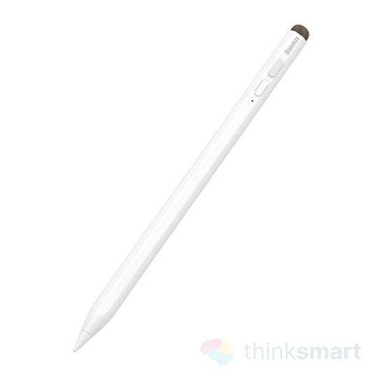 Baseus Smooth Writing érintőképernyő ceruza - fehér | aktív, passzív, kapacitív + póthegy, Apple Pencil kompatibilis