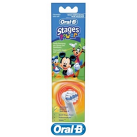 Oral-B EB10-2K elektromos fogkefe pótfej, 2db - színes, Mickey