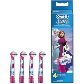 Oral-B EB10-4 Kids Frozen elektormos fogkefe pótfej - színes