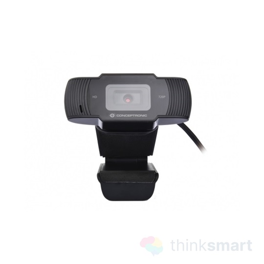 Conceptronic AMDIS03B Webkamera (1280x720 képpont, 30 FPS, USB 2.0, univerzális csipesz, mikrofon)