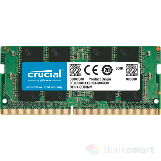 Crucial CT16G4SFRA266 RAM Notebook DDR4 2666MHz 16GB CL19 1,2V
