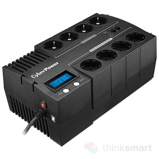 CyberPower Green Power UPS 700VA 420W szünetmentes tápegység - fekete (BR700ELCD)