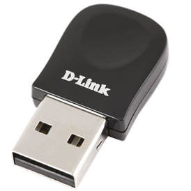 D-LINK DWA-131 USB-nano vezeték nélküli WIFI adapter - fekete