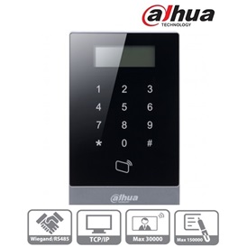 Dahua ASI1201A beléptető vezérlő (LCD, RFID(13,56MHz)+kód, RS-485/Wiegand/RJ45, I/O)