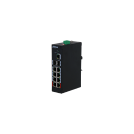 Dahua PFS3211-8GT-120 PoE switch (8x 100Mbps at/af PoE + 1x 1Gbps + 2x SFP, 120W)