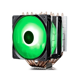 DeepCool NEPTWIN RGB CPU Cooler (27dB; max. 95,99 m3/h; 4pin csatlakozó; 6 db heatpipe, 2x12cm, PWM, RGB LED)