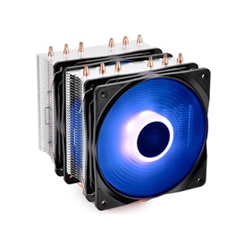 DeepCool NEPTWIN RGB CPU Cooler (27dB; max. 95,99 m3/h; 4pin csatlakozó; 6 db heatpipe, 2x12cm, PWM, RGB LED)