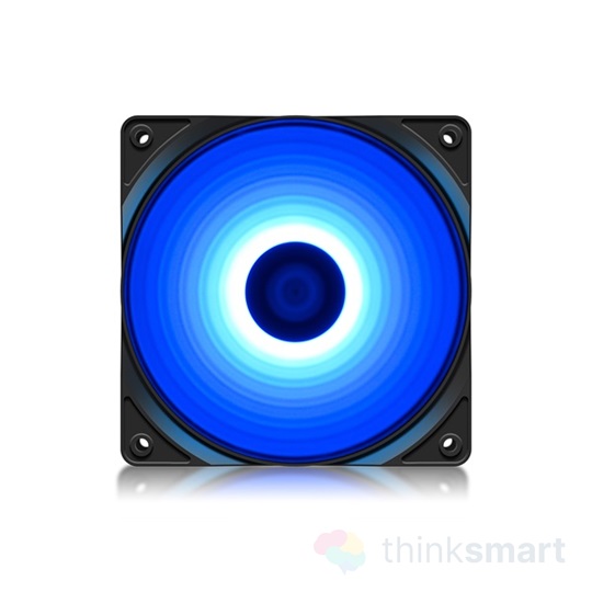 Deepcool RF120B Cooler | 12cm, 21,9dB; max. 83,08 m3/h; 3pin csatlakozó; ház hűtésre, kék LED