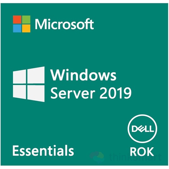 Dell 634-BSFZ EMC szerver SW - ROK Windows Server 2019 ENG, Essentials Edition, 25 CAL, 64bit OS.