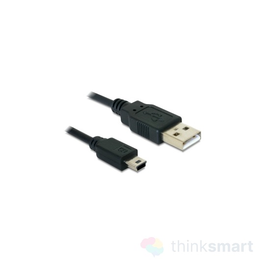 Delock USB kábel - 70cm - fekete - 82396