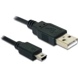 Delock USB kábel - 70cm - fekete - 82396