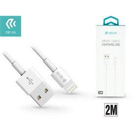 Devia ST311598 USB-A > Lightning adatkábel - fehér | 2.0m