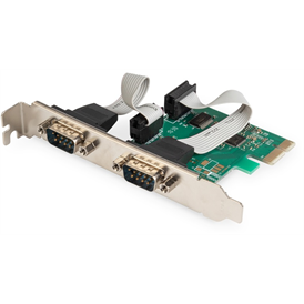 Digitus 2 x soros port PCI Express vezérlő (DS-30000-1)
