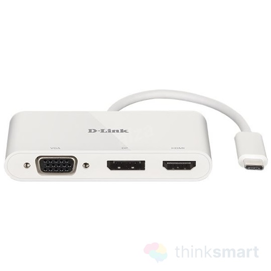 Dlink DUB-V310 USB-C HUB 1xHDMI + 1xVGA + 1xDP