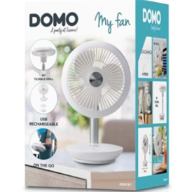 Domo DO8147 asztali akkumultoros ventilátor