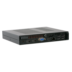 ECS LIVA ONE H470 Vékony Kliens PC (Intel H470, 2xDDR4 SO-DIMM, SATA, M.2 2280, HDMI, Dsub, DP, RJ45, 2xUSB3.2, RS232)