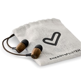 ENERGY SISTEM Eco Walnut Wood Fülhallgató (USB Type-C, mikrofon Sztereó fülhallgató, natúr diófa (45070))
