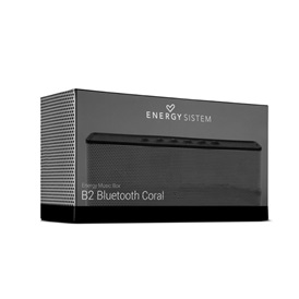 ENERGY SISTEM Music Box B2 Hangszóró BT fekete (BT4.0; 6W, akku; 10 óra üzemidő; 3,5mm; USB) fekete