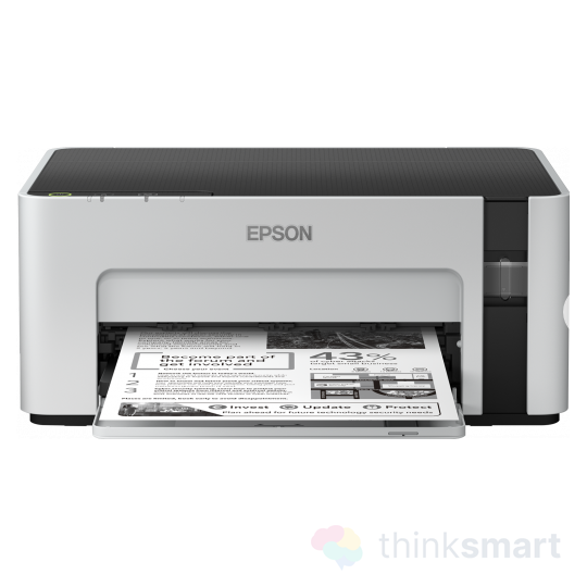 Epson EcoTank M1100 tintasugaras mono nyomtató - fehér fekete (C11CG95403)