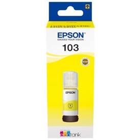 Epson T00S4 EcoTank 103 tintapatron - sárga (C13T00S44A)