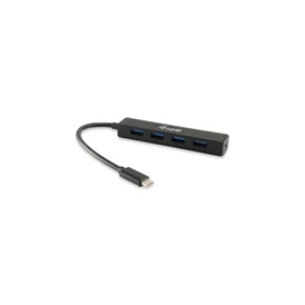 Equip 128954 USB3.0 4 portos HUB - fekete
