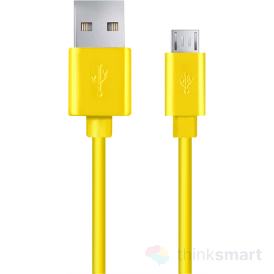 Esperanza Micro USB kábel - 2m - sárga (EB145Y)