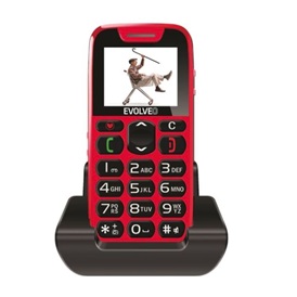 Evolveo EP-500 EasyPhone időstelefon - piros