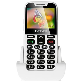 Evolveo EP-600 Easyphone időstelefon - fehér