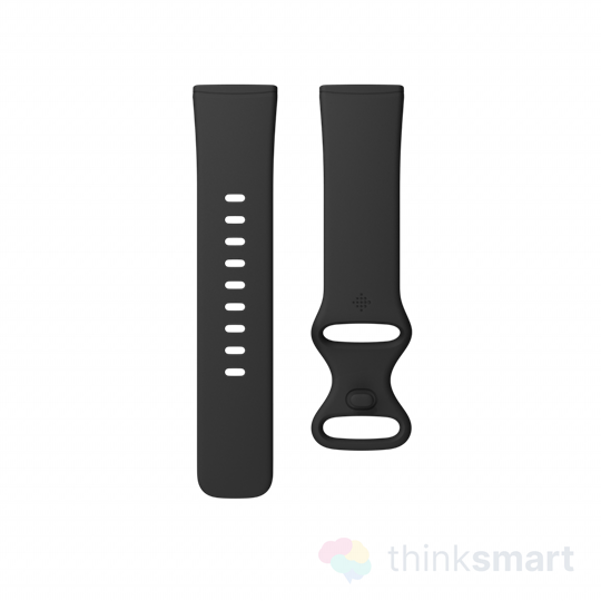 Fitbit Infinity okosóra szíj - fekete | Fitbit Sense / Versa 3, L-es
