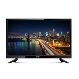 GABA GLV-2402 fekete monitor/TV, 24", FHD, LED, 16:9, FHD, USB, HDMI, D-Sub (GLV-2402)