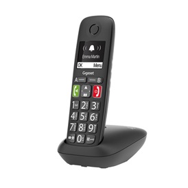 Gigaset E290 Eco DECT telefon - fekete