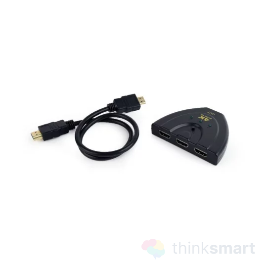 Gembird HDMI switch - fekete | 3 portos (DSW-HDMI-35)
