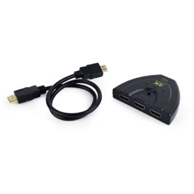 Gembird HDMI switch - fekete | 3 portos (DSW-HDMI-35)