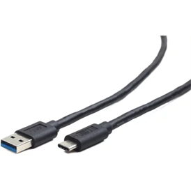 Gembird USB-A 3.0 > USB-C adatkábel - fekete | 0.1m