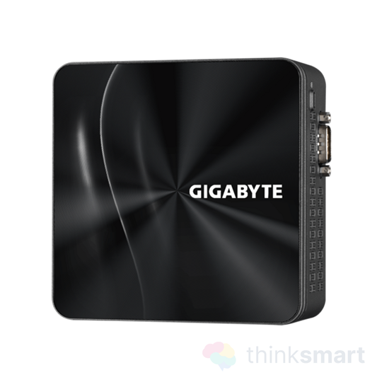 Gigabyte BRIX számítógép (Ryzen R7-4800U, HDMI, MiniDisplayport, LAN, WIFI, BT, COM, 2,5" HDD hely, 7xUSB 3.2)